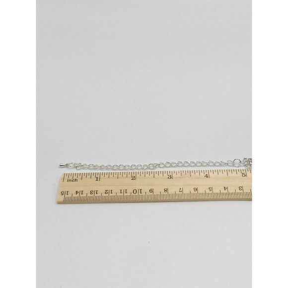 Triple row clear rhinestone chocker bridal event party necklace braceletset read - Picture 4 of 8